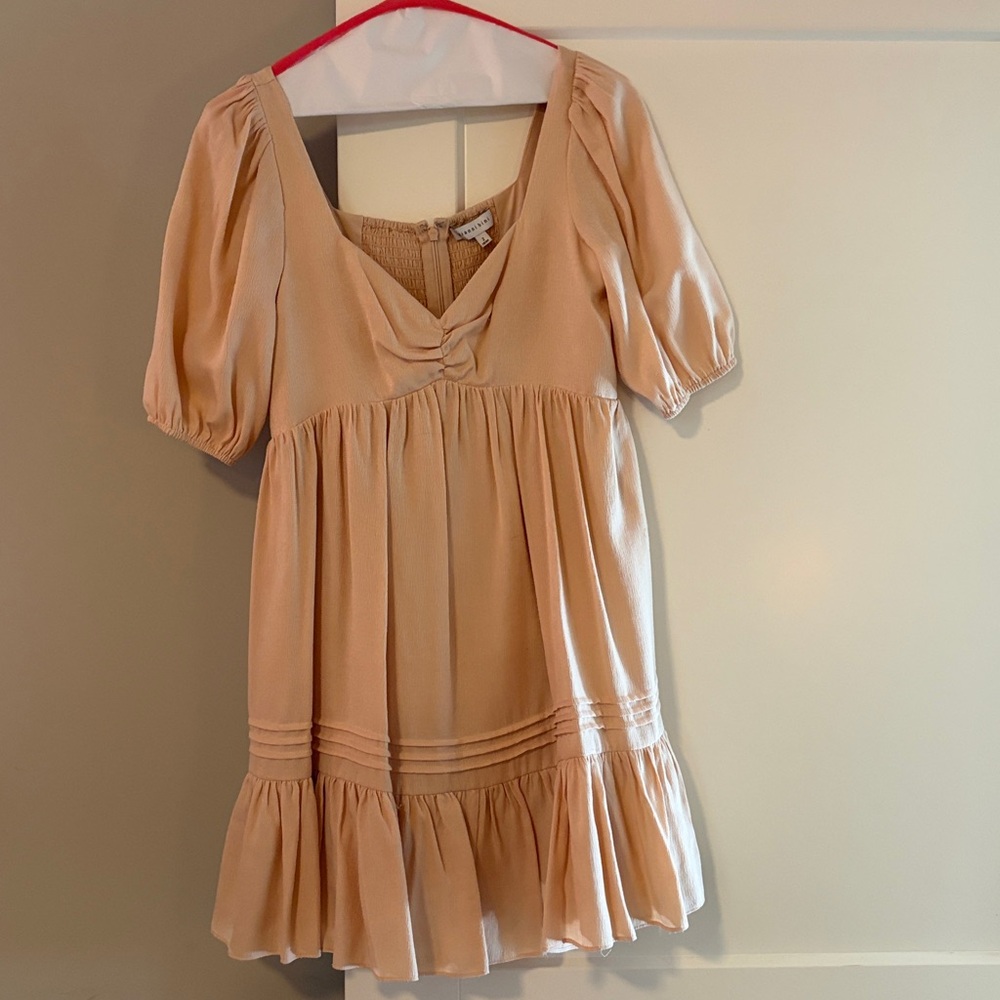 Gianni Bini Blush Textured Dress